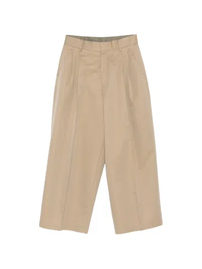 Kolor Pleated Trousers In Blue