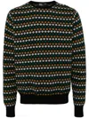 Kolor Polka Dot-pattern Jumper In Black