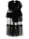 Kolor Ruffle Top In Black
