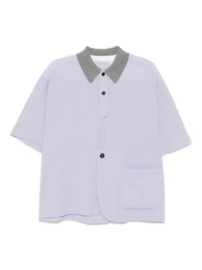 Kolor Kurzärmeliges Poloshirt In Purple