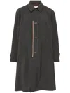 Kolor Single-breasted Coat In Grey