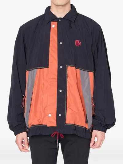 Kolor Snap-button Jacket In Multi