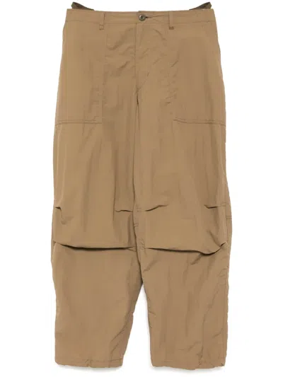 Kolor Tapered Trousers In Neutrals