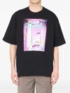 Kolor The Flying Saucers Graphic T-shirt In Black