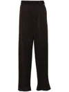 Kolor Wool Wide-leg Trousers In 褐色