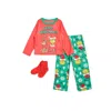 Komar Kids' The Grinch Merry Grinchmas Two-piece Pajamas & Socks Set In Multi