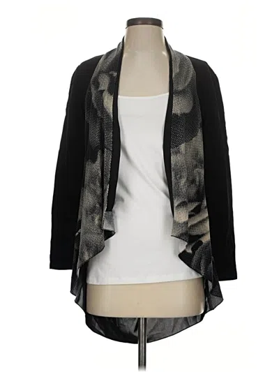 Pre-owned Komarov Cardigan Sweater In Black