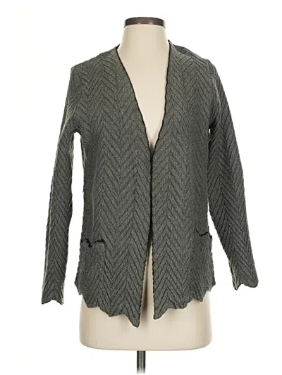 Pre-owned Komarov Cardigan Sweater In Gray