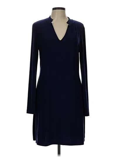 Pre-owned Komarov Casual Dress In Blue