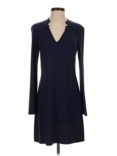 Pre-owned Komarov Casual Dress In Blue