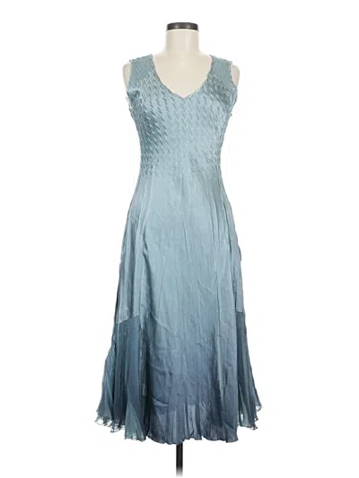 Pre-owned Komarov Casual Dress In Blue