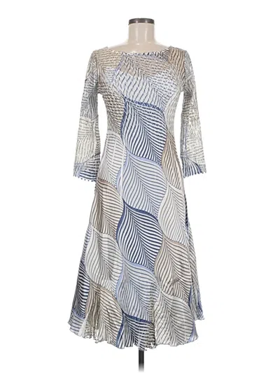 Pre-owned Komarov Casual Dress In Blue