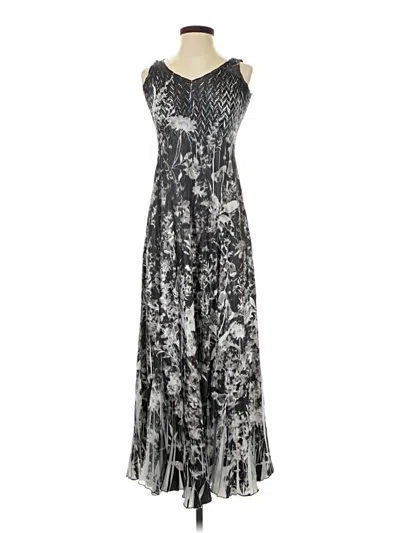 Pre-owned Komarov Casual Dress In Silver
