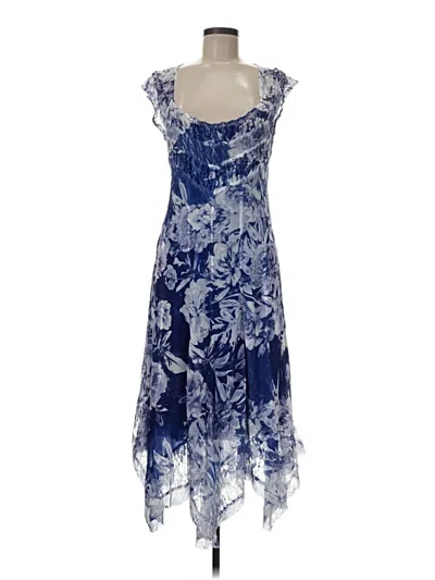 Pre-owned Komarov Cocktail Dress In Blue