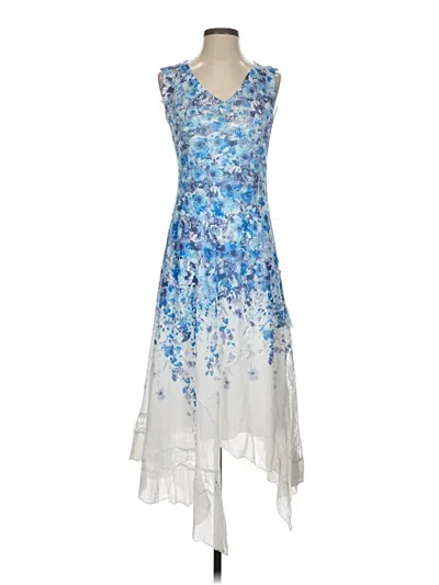 Pre-owned Komarov Cocktail Dress In Blue