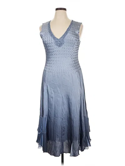 Pre-owned Komarov Cocktail Dress In Blue
