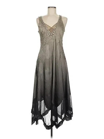 Pre-owned Komarov Cocktail Dress In Gray