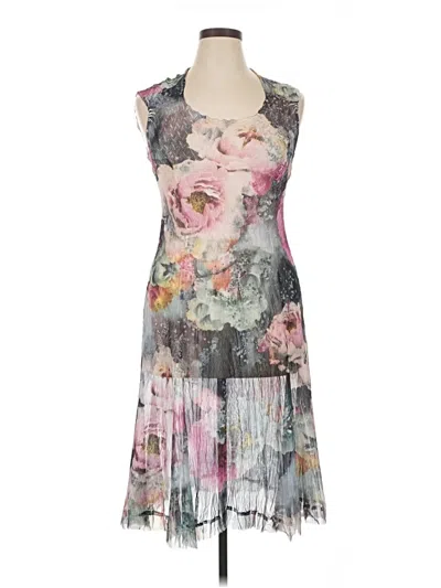 Pre-owned Komarov Cocktail Dress In Gray