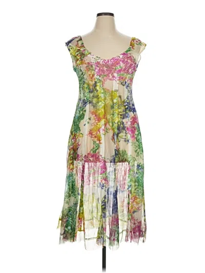 Pre-owned Komarov Cocktail Dress In Green