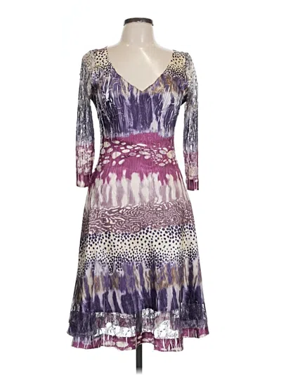 Pre-owned Komarov Cocktail Dress In Purple