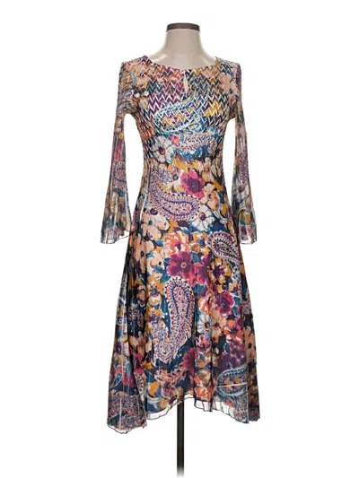 Pre-owned Komarov Cocktail Dress In Purple