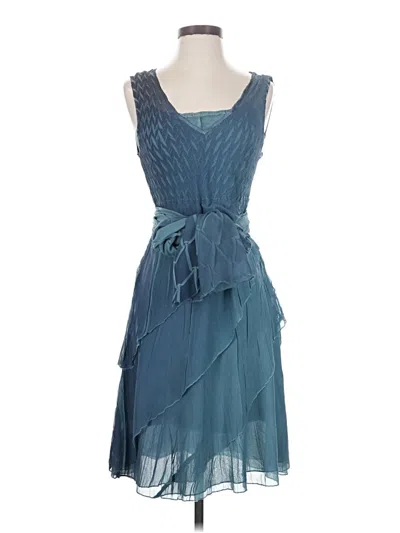 Pre-owned Komarov Cocktail Dress In Teal