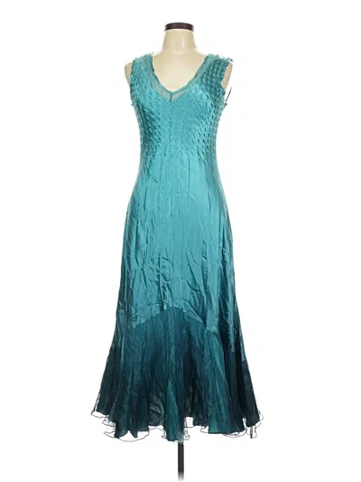 Pre-owned Komarov Cocktail Dress In Teal