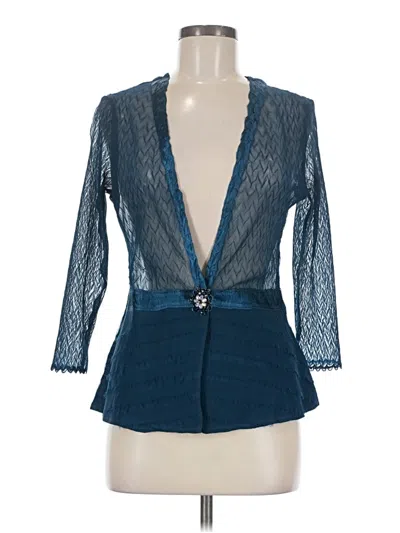 Pre-owned Komarov Kimono In Blue