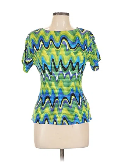 Pre-owned Komarov Short Sleeve T-shirt In Green