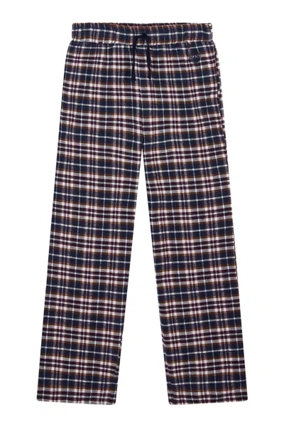 Komodo Blue Jim Jam Womens - Gots Organic Cotton Pyjama Bottoms Navy In Multi