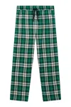 Komodo Jim Jam Womens Organic Cotton Pyjama Bottoms - Green In Green
