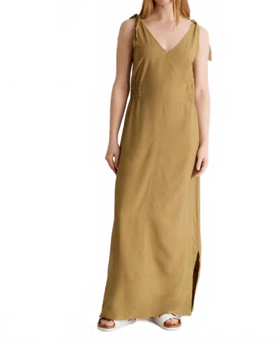 Komodo Marnie Dress In Khaki In Brown