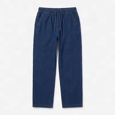 Komodo Men's Blue Bob Organic Cotton Trousers - Denim