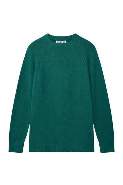 Komodo Men's Green Christoff Merino Wool Jumper - Ivy