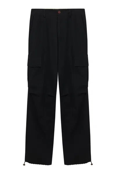 Komodo Men's Jamie - Organic Cotton Trouser Black