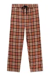 Komodo Neutrals Jim Jam Womens Organic Cotton Pyjama Bottoms - Clay