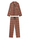 Komodo Neutrals Jim Jam Womens Organic Cotton Pyjama Set - Clay