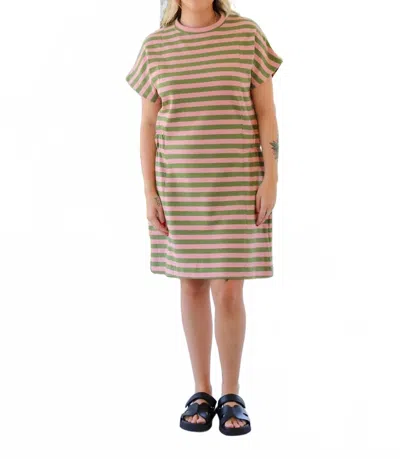 Komodo Una Dress In Pink/green