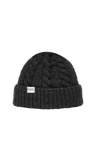 Komodo Women's Black Matterhorn Hat - Charcoal In Gray