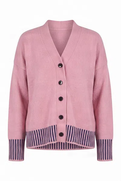 Komodo Women's Cosi Merino Cardigan - Pink