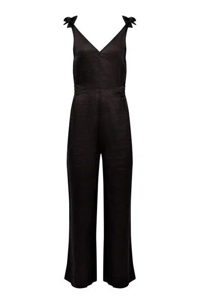 Komodo Women's Floss - Line Black Jumpsuit