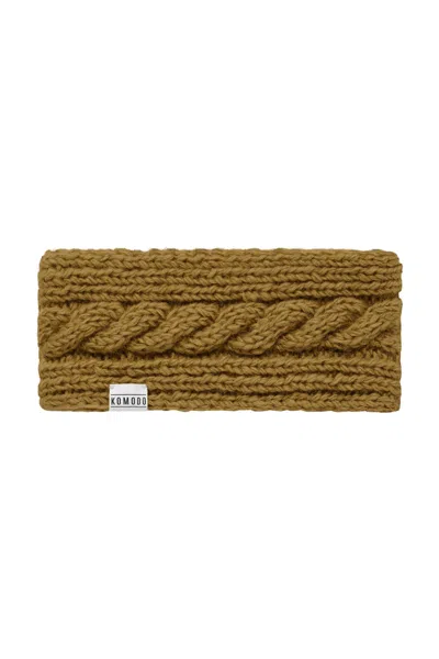 Komodo Women's Green Cloud Headband - Olive In Brown