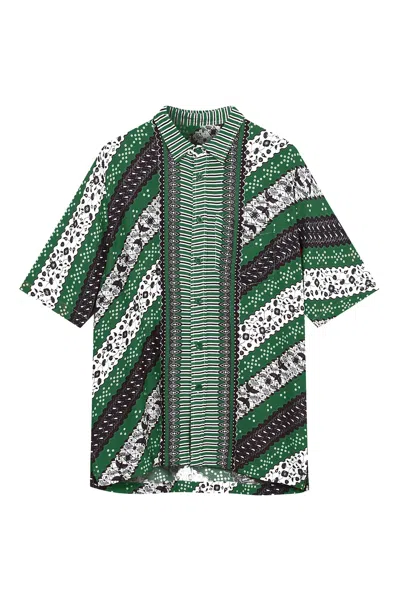 Komodo Women's Hummingbird Rayon Shirt - Summer Green