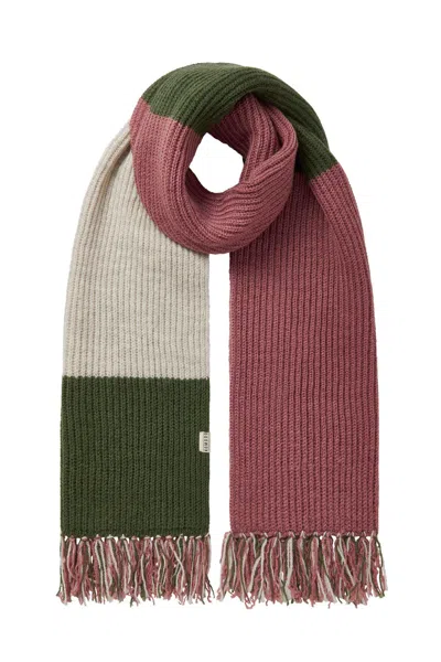 Komodo Women's Pink Alexa Oversized Wool Scarf - Rose