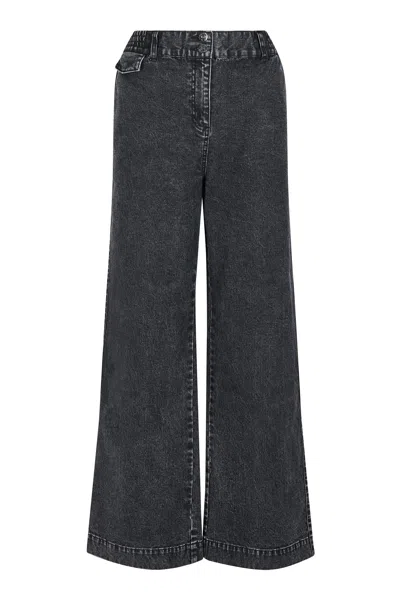Komodo Women's Tiger - Organic Cotton Trousers Washed Grey