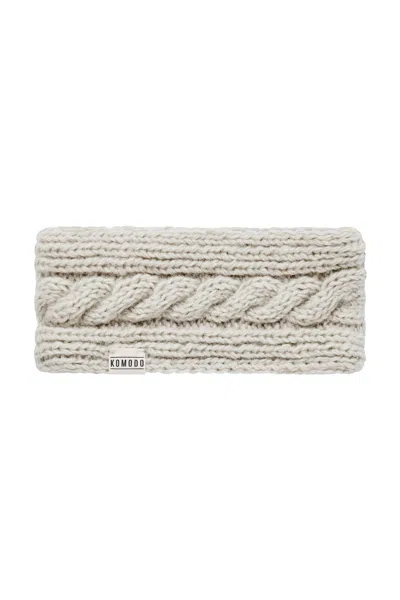 Komodo Women's White Cloud Headband - Natural In Neutral