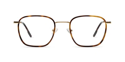 Komono Adam O1813 Men's Glasses Tortoiseshell Size 50 - Free Lenses - Blue Light Block Available
