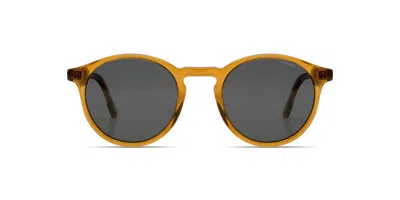 Komono Archie Grand S9951 Men's Sunglasses Brown Size 52