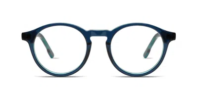Komono Archie Slims O7474 Men's Glasses Blue Size 45 - Free Lenses - Blue Light Block Available