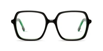 Komono Barbara O1526 Women's Glasses Black Size 53 - Free Lenses - Blue Light Block Available